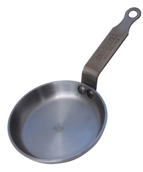 MINI železná panvica Mineral B Element De Buyer 12 cm