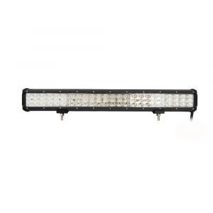 LED svetelná rampa - prehnutá 63x3W LED / 10-30V / ECE R10 (574x91x65mm)