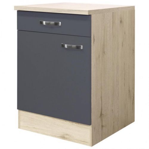 Spodná Kuchynská Skrinka Shadow  Us60 Sivá