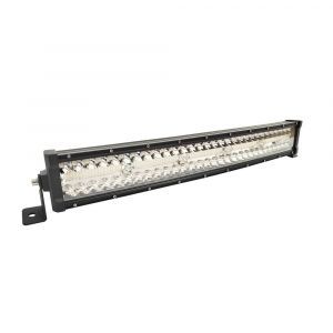 LED svetelná rampa - prehnutá 150x3W LED / 10-30V / ECE R10 (555x76x55mm)