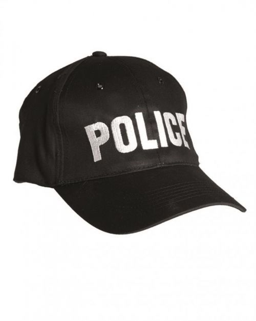 Šiltovka Mil-Tec POLICE - černá