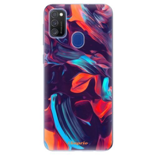Odolné silikónové puzdro iSaprio - Color Marble 19 - Samsung Galaxy M21