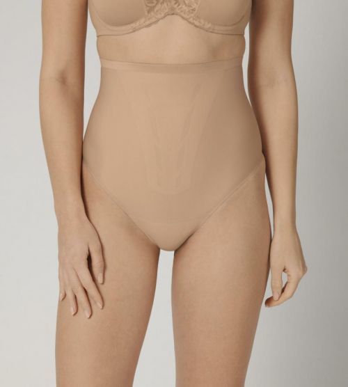 Dámska tvarujúci tangá Triumph Shape Smart Highwaist String - Triumph čierna (0004) 000L