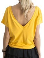 Gatio Dámske tričko (tmavo žltá) Farba: tmavo žltá, Veľkosť: XS