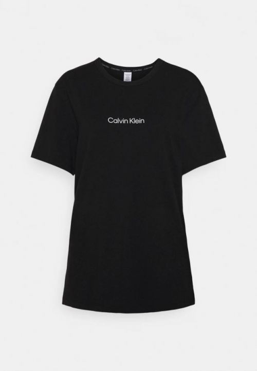 Dámsky vrchný pyžamový diel QS6756E -UB1 - Čierny - Calvin Klein čierna M
