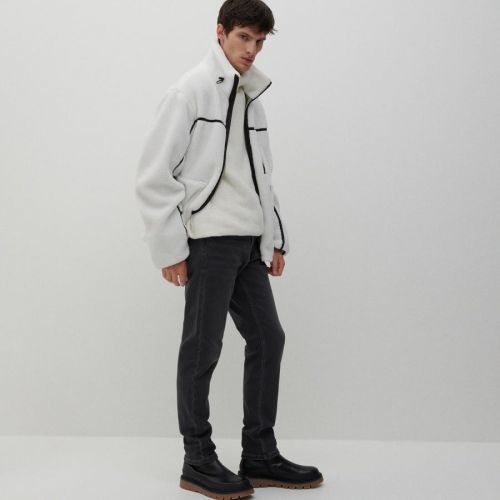 Reserved - Men`s jeans trousers - Šedá