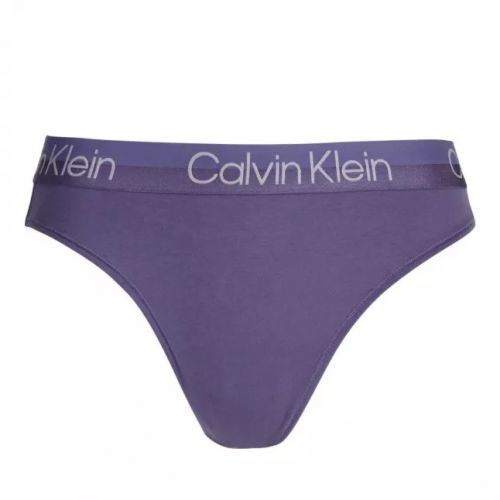 Dámske nohavičky QF6687E - VDD - Čučoriedková - Calvin Klein čučoriedky S
