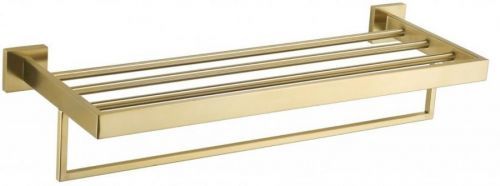 Polička na ručníky MEXEN VOX zlatá