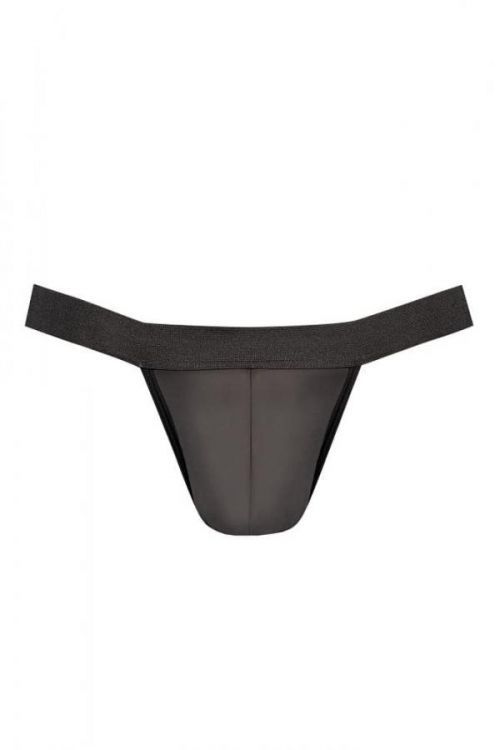 Pánske slipy otvorené Petrol Jock Strap - Anais čierna M