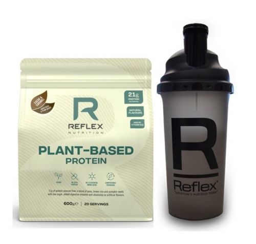 Reflex Nutrition Reflex Plant Based Protein (Rostlinný protein) 600 g Varianta: vanilka