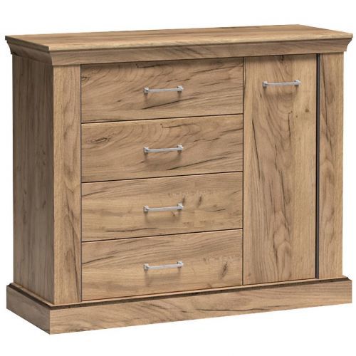 Komoda Antica A-21D4S kraft zlatá