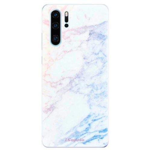 Odolné silikonové pouzdro iSaprio - Raibow Marble 10 - Huawei P30 Pro