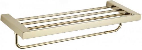 Polička na ručníky MEXEN PAVO zlatá