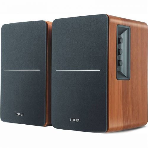 Reproduktory Edifier R1280DBS, 2 ks hnedé R1280DBS monitory v elegantním provedení přinášejí reprodukci s bohatým a čistým zvukem, nyní navíc s výstup