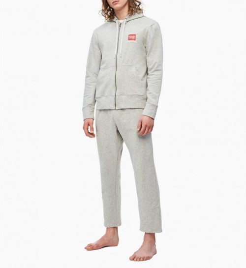 Calvin Klein Pánska mikina Full Zip Hood ie NM1752E -080 M