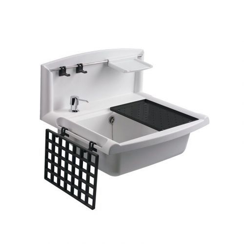 MEREO MEREO - Víceúčelové umyvadlo Multiset 550 x 450 x 202 mm, s příslušenstvím, bílé, vysoce odolné (PR7181C (60005010099))