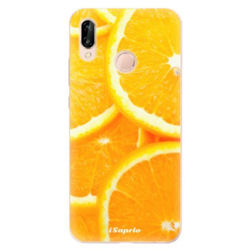 Odolné silikónové puzdro iSaprio - Orange 10 - Huawei P20 Lite