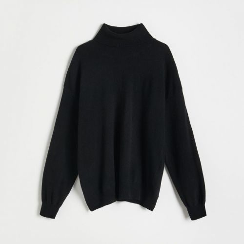 Reserved - Ladies` sweater - Čierna