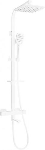 MEXEN/S - CQ62 vaňový stĺp s termostatickou batériou, biele 779106295-20