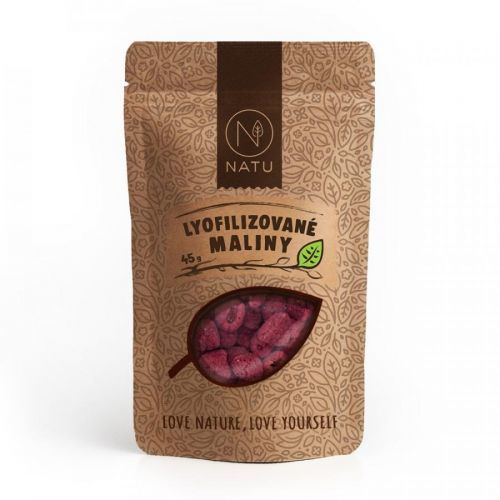 Natu Lyofilizované maliny 45 g
