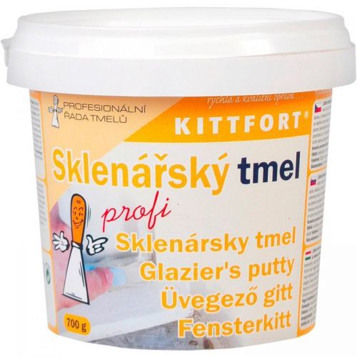 KITTFORT Tmel sklenársky - 0110 - šedá - 0,7 Kg