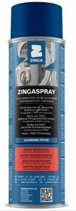 ZINGA ZINGA Zingaspray - antikorózny náter so zinkom v spreji  - kovovo šedá - 500 ml