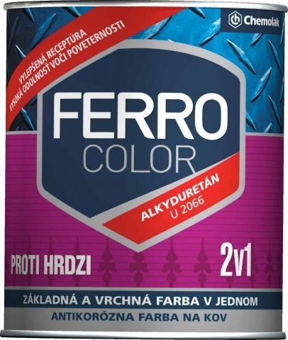 Chemolak Ferro U2066 Polol. 9110 Šedá 2,5l