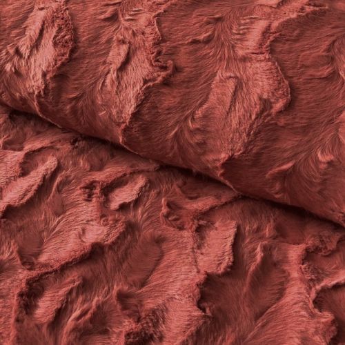 Umelá kožušina dark mauve