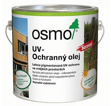 OSMO Color OSMO UV Ochranný olej farebný extra - 426 - červený smrek - 0,75 L