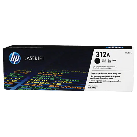 HP originál toner CF380A, black, 2280str., HP 312A, HP Color LaserJet Pro MFP M476dn, MFP M476dw, MFP M47, 720g