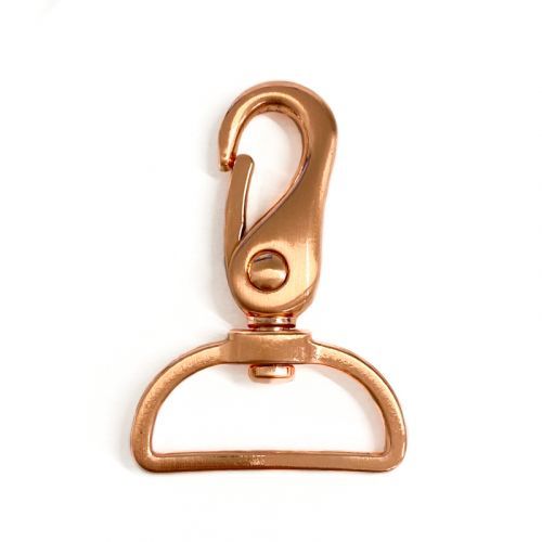 Kovová karabína 40 mm copper