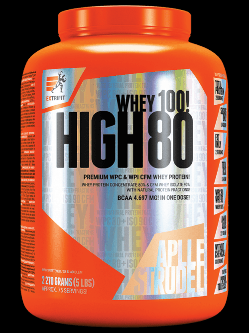 Extrifit High Whey 80 1000 g apple strudel