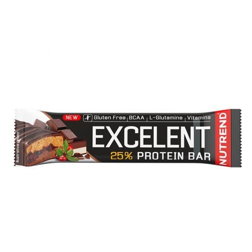 Nutrend Excelent Bar Double 40 g variant: čokoláda - nugát s brusnicami