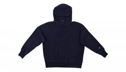 Champion Reverse Weave Crewneck Hoodie modré 216489-BS501