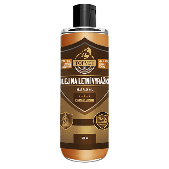 TOPVET Olej na letnú vyrážku 500ml - pre kone 500 ml
