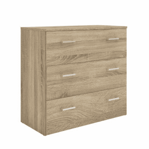 TEMPO KONDELA Komoda, dub sonoma, GARBO 3