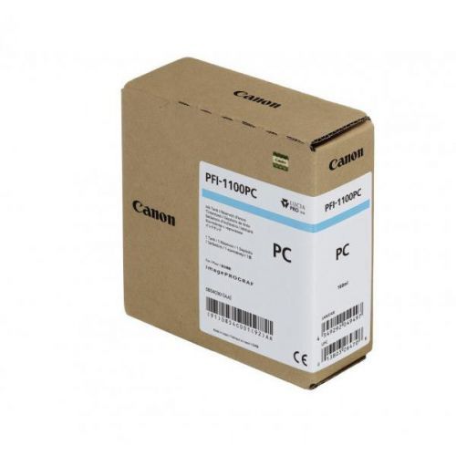 Canon originál ink PFI1100PC, photo cyan, 160ml, 0854C001, Canon imagePROGRAF PRO-2000, 4000, 4000S, 6000, 6000S