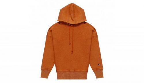 Champion Reverse Weave Crewneck Hoodie oranžové 216489-MS053