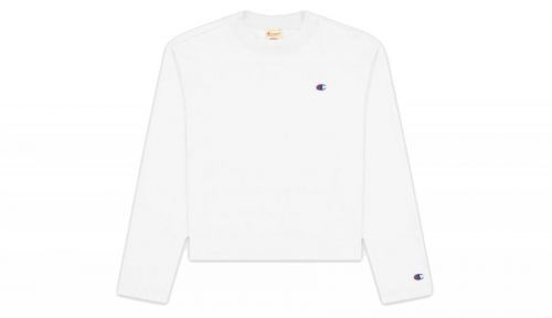 Champion Long Sleeve Jersey Top biele 114235-WW001