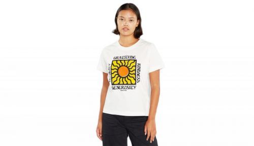 Dedicated T-shirt Mysen Gratitude biele 17988