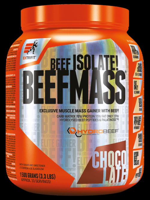 Extrifit Beefmass 1500 g variant: čokoláda