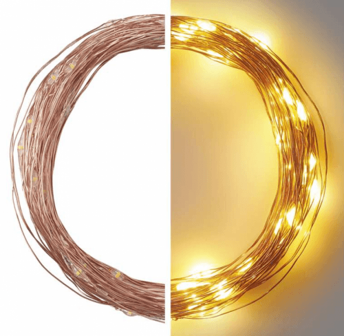 EMOS LED vianočný nano reťaz medený 10m D3AW02
