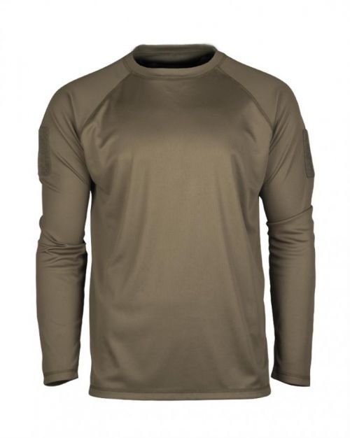 Tričko funkčné Mil-Tec Tactical Quickdry 1/1 - olivové, XXL