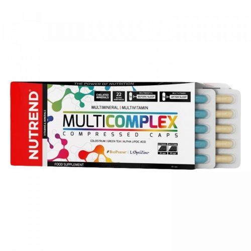 Nutrend Multicomplex Compressed Caps 60 kapslí