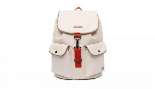 Lefrik Knapsack Backpack Ecru biele Knapsack_ECR