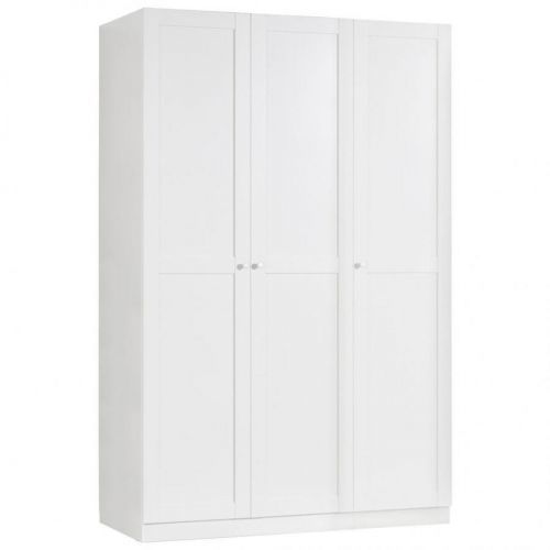 Skriňa V Bielej Farbe 136,7cm Unit, Biela
