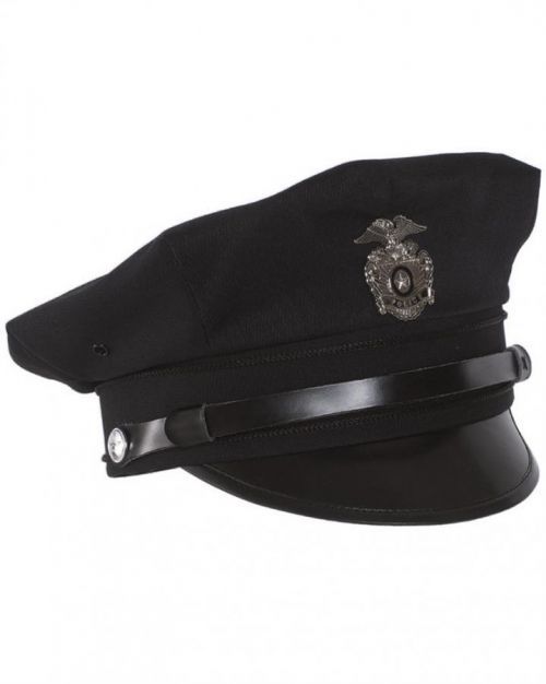 US policajná brigadýrka - modrá, XL