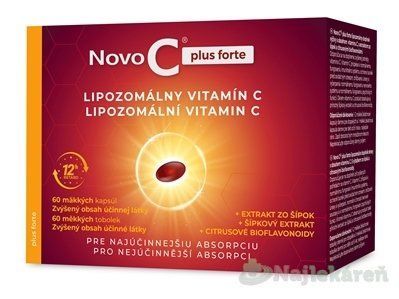 Novo C plus forte LIPOZOMÁLNY VITAMÍN C