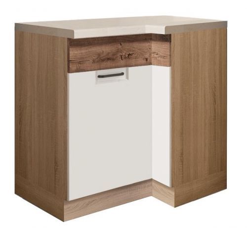 Skrinka do kuchyne Favorit 15D Lewa Sonoma/White/Ribbeck