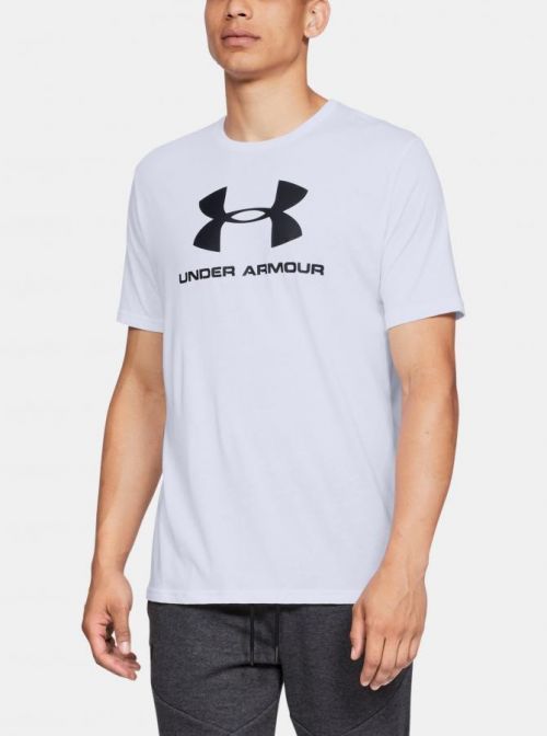 Biele pánske tričko Sportstyle Under Armour